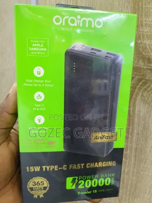 Oraimo 20000mAH Power Bank