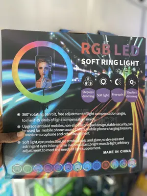 RGB Led Ring Light 3d -36