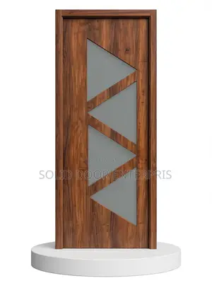 A Top Grade Solid Cedarwood Glass Door