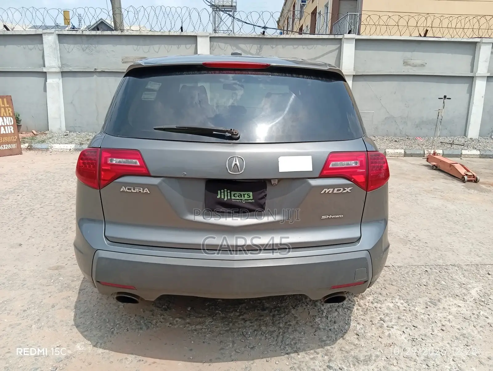 Acura MDX 2008 Gray