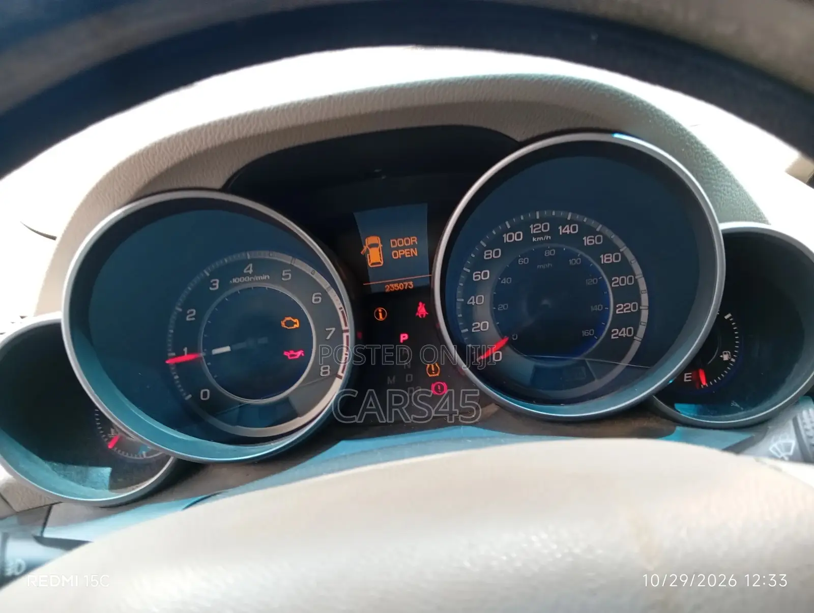 Acura MDX 2008 Gray