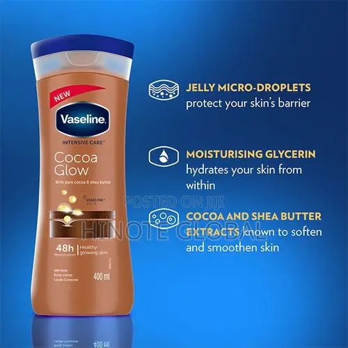 Vaseline Cocoa Glow Body Lotion 400ml