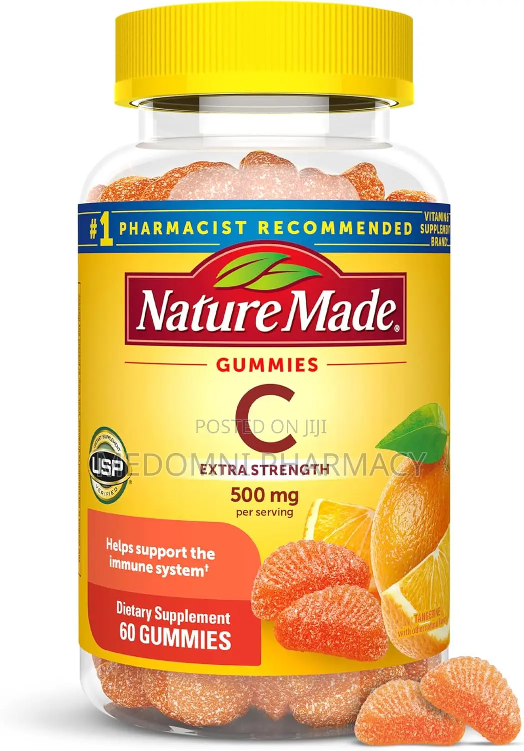 Nature Made Extra Strength Vitamin C 500mg - 60 Gummies