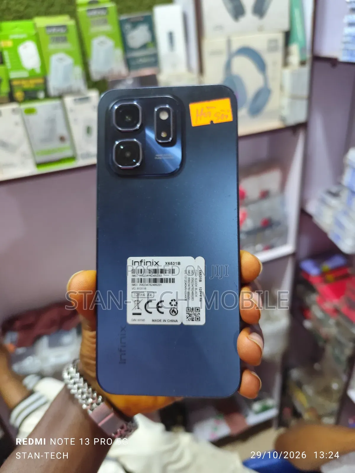 Infinix Hot 50i 128 GB Blue