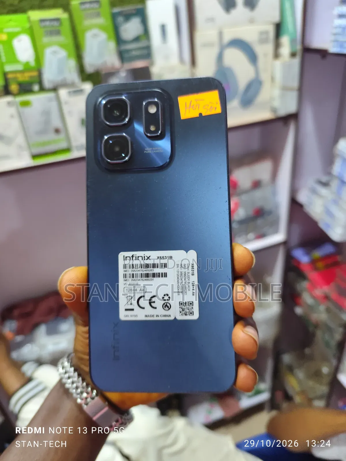 Infinix Hot 50i 128 GB Blue