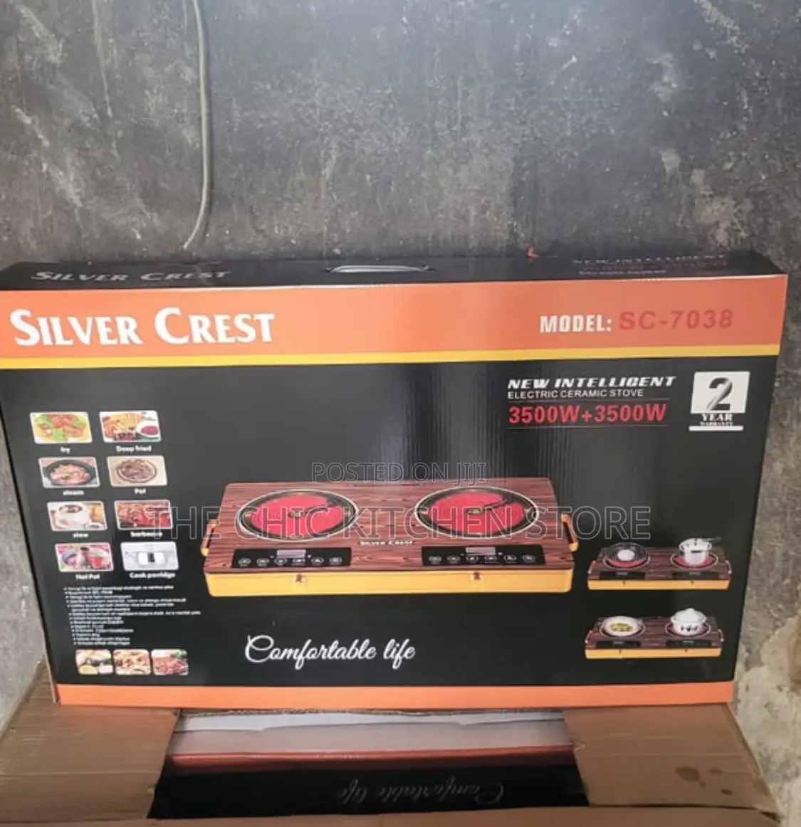 Silvercrest Double Burner Infrared Cooker