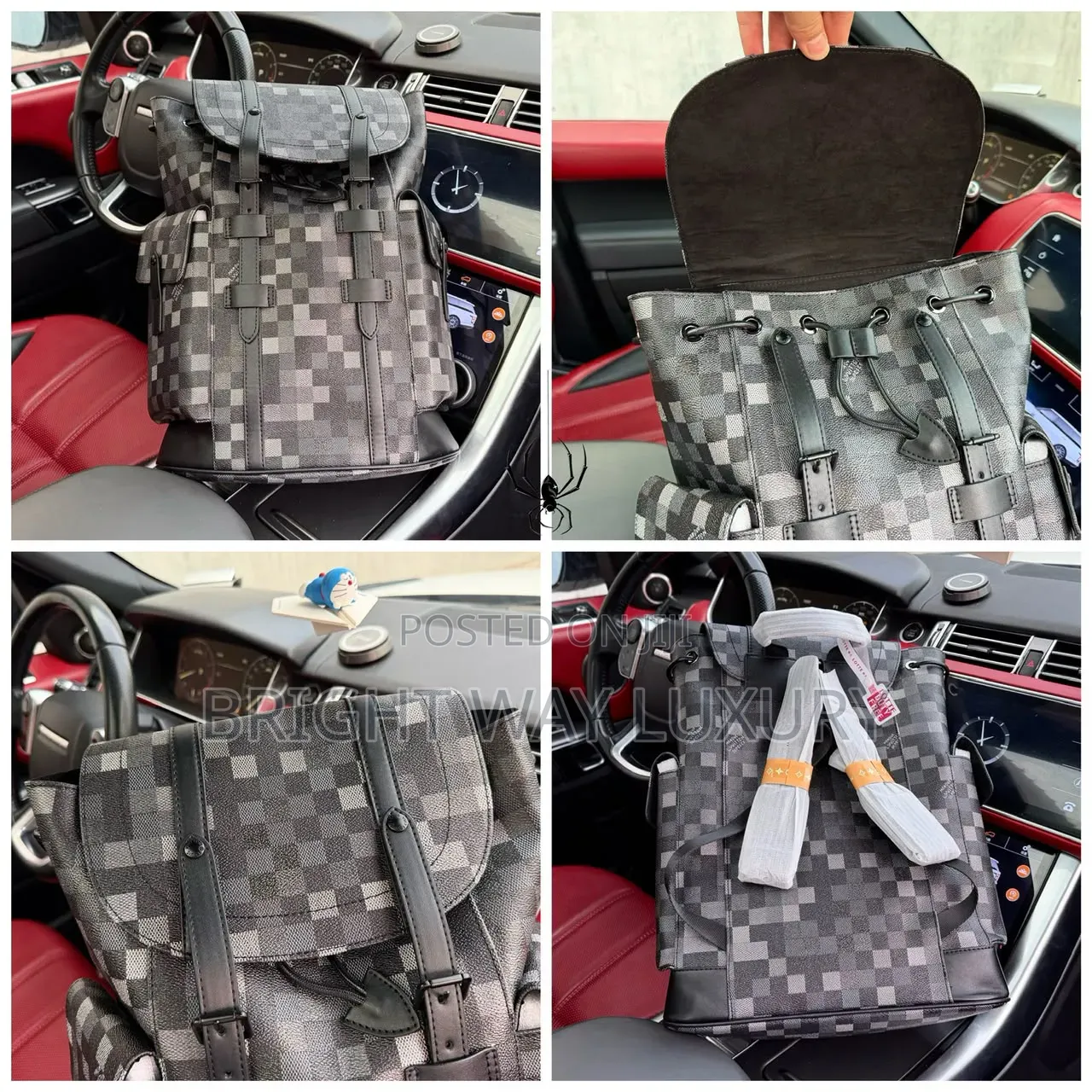 Luxury Quality Louis Vuitton Christopher Backpack