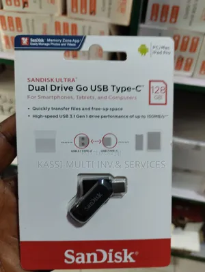 SanDisk 128GB Ultra Type -C OTG Flash Dvive
