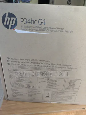 HP Curved Monitor P34hc G4
