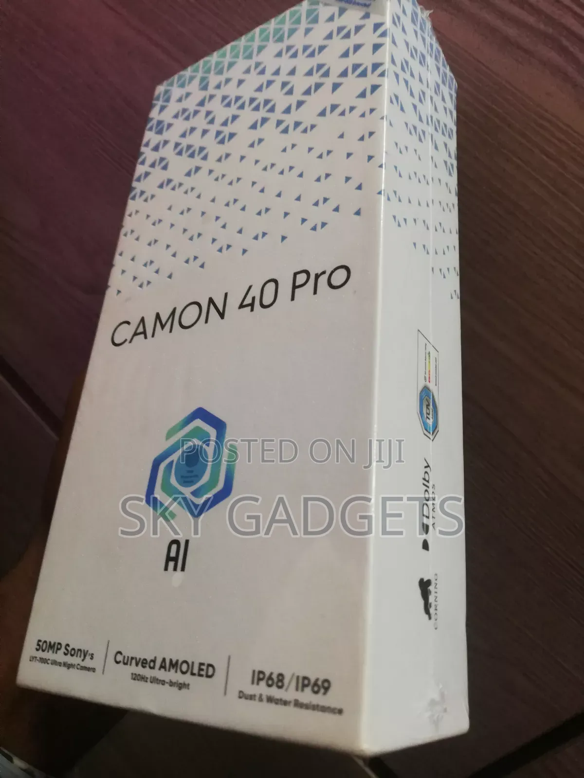 New Tecno Camon 40 Pro 5G 256 GB Black