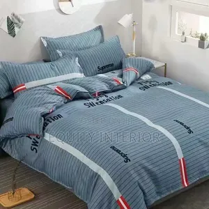 Super Quality 6 by 6 Duvet With Bedsheet and 4 Pillow Cases