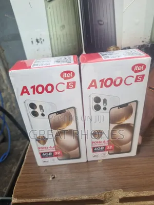New Itel A100Cs 64 GB Black