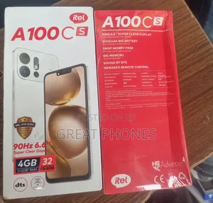 New Itel A100Cs 64 GB Black