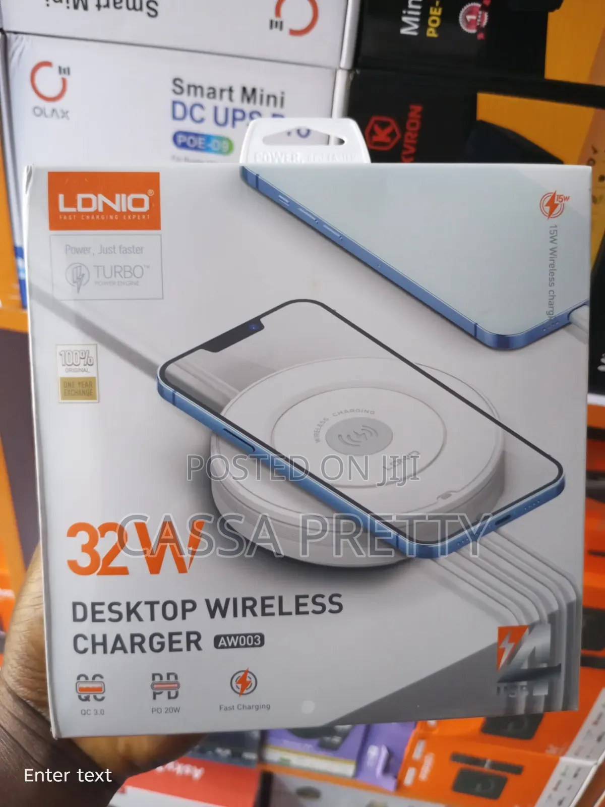 LDNIO 32W Desktop Wireless Charger