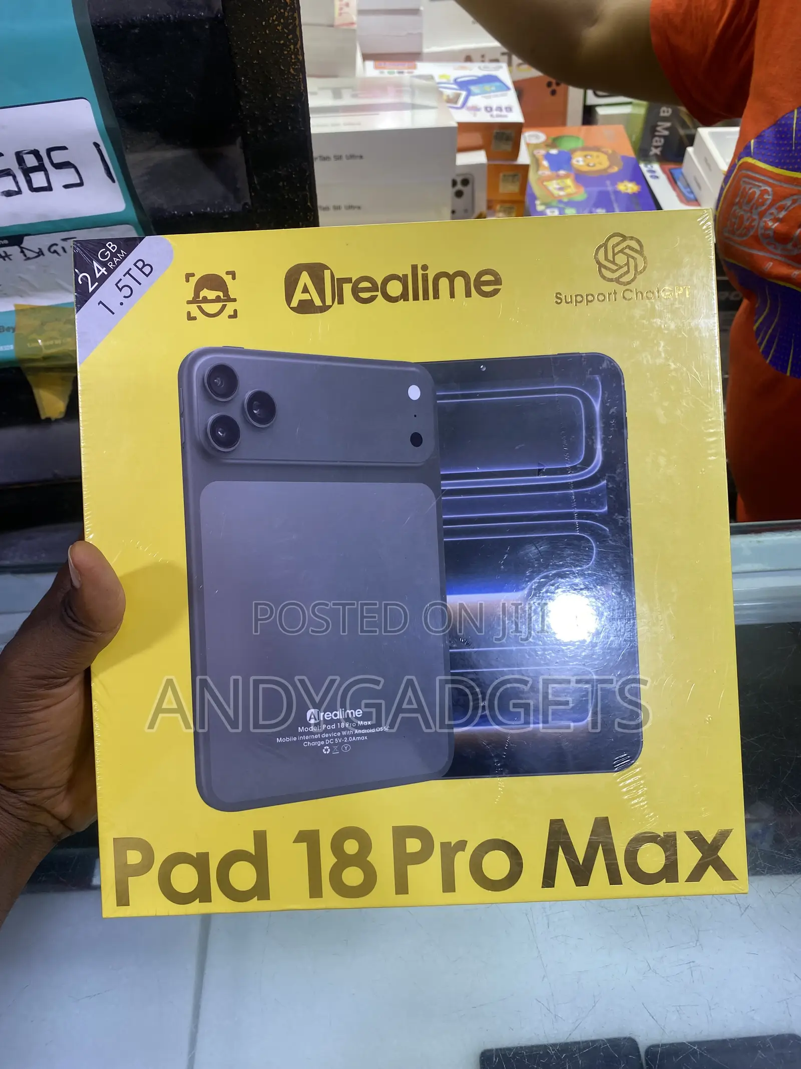 New Realime Pad 55 Ultra Max 1 TB Black