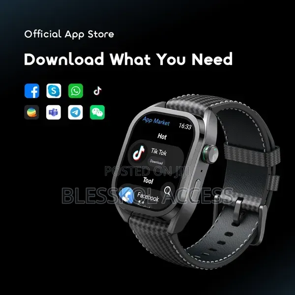 Oraimo Watch Link 4G Android Smart Watch – Standalone Calling & Camera