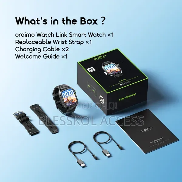 Oraimo Watch Link 4G Android Smart Watch – Standalone Calling & Camera