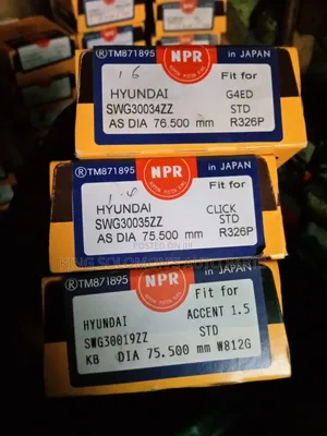 Metal & Main Bearing for Any 4plug Engine 15k and NPR Rings for 20k