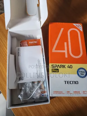 Tecno Spark 40 Pro 128 GB Black