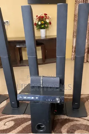 LG DVD Home Theater, Sub Woofer and Sound Bars.