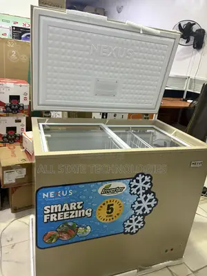 Nexus 200L Chest Freezer With Interior LED Lighting