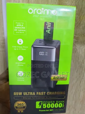 Oraimo 50000MAH 85W Power Jet 501