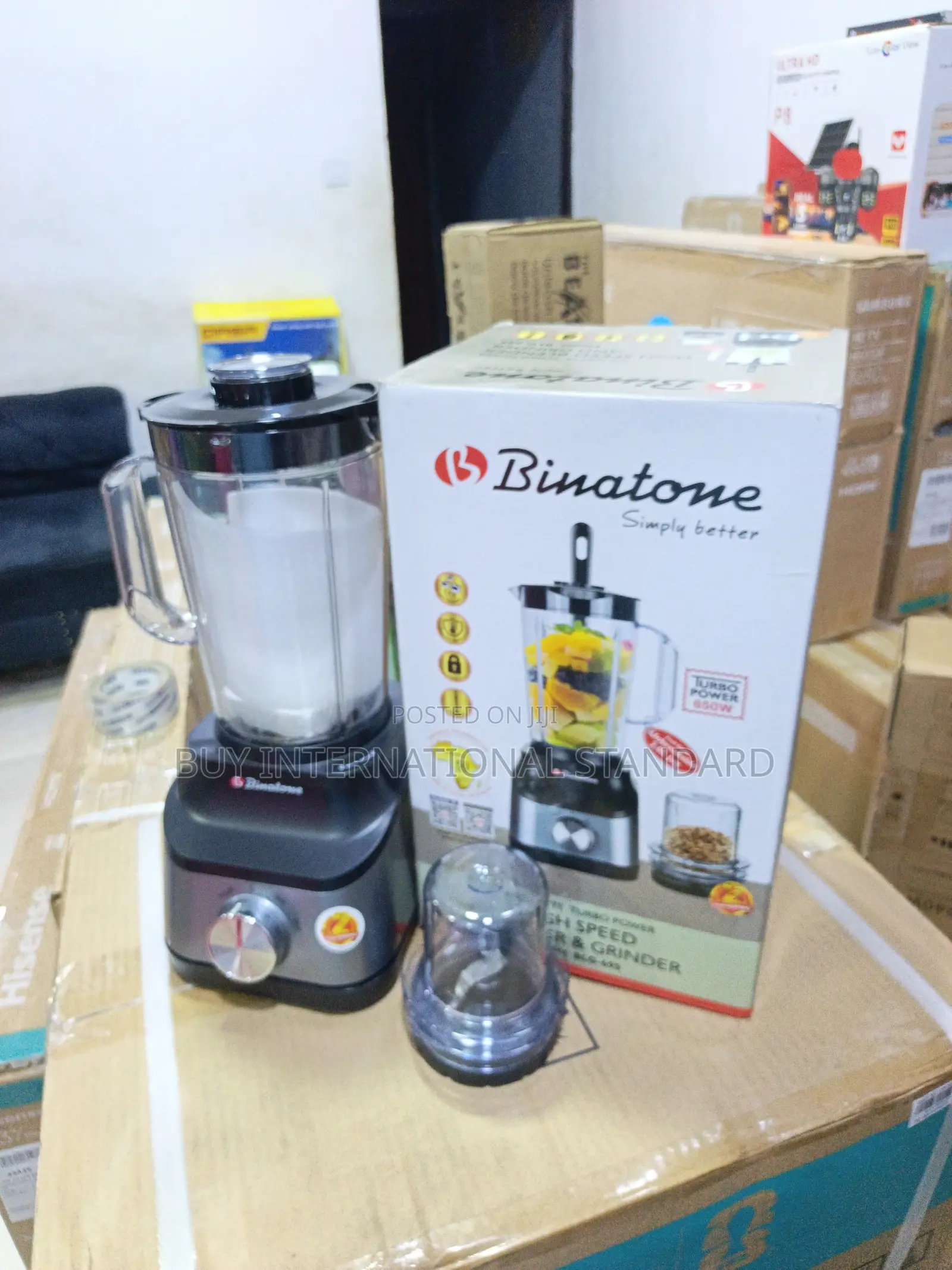 Large-Capacity Binatone 2.2L Blender for Home Kitchens