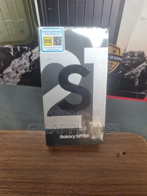 New Samsung Galaxy S21 5G 128 GB Black