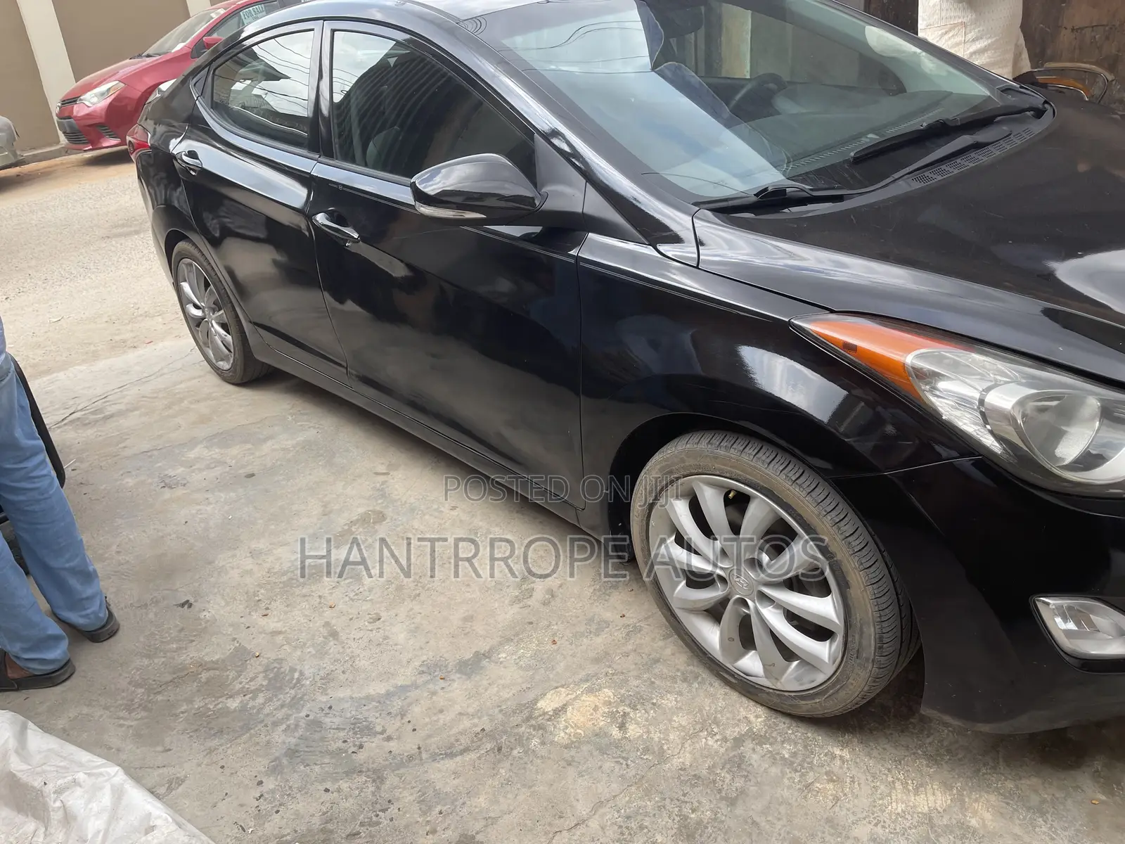 Hyundai Elantra 2013 Black