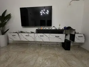 Neatly Used TV Shelf
