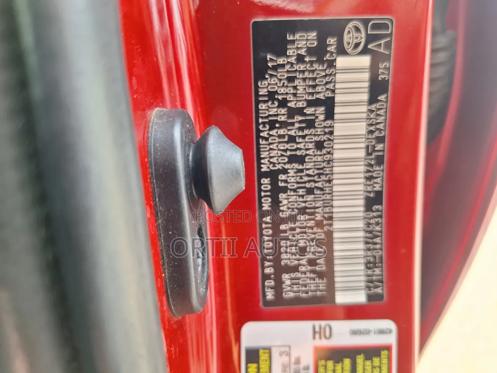 Toyota Corolla 2018 Red