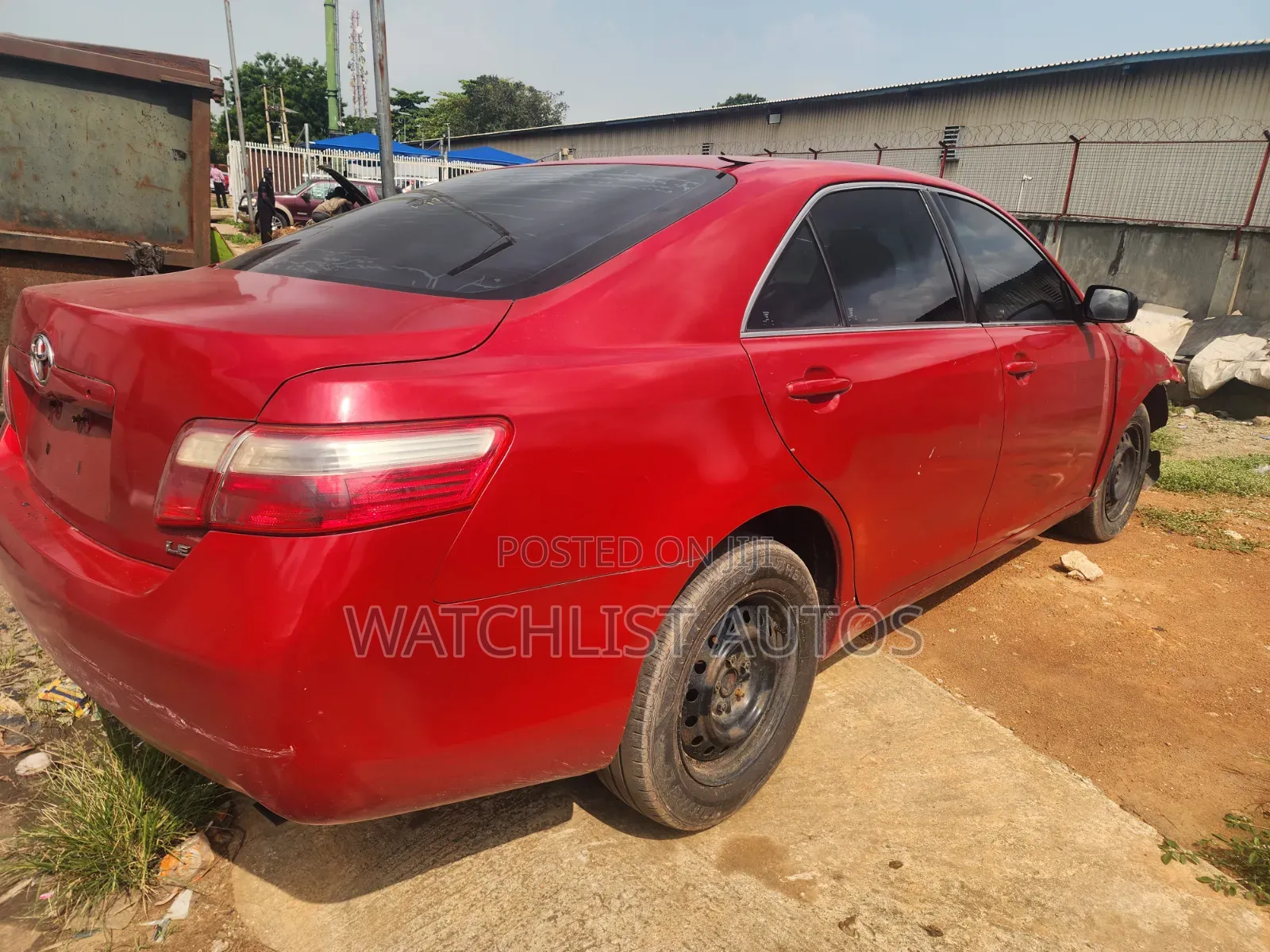 Toyota Camry 2.4 LE 2008 Red