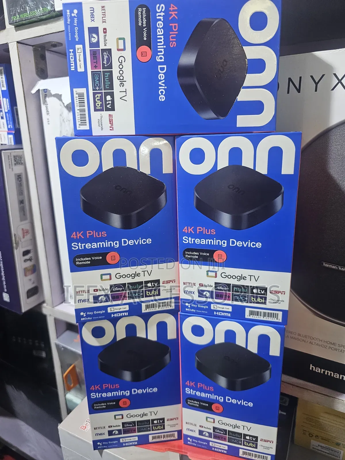 Onn 4k Plus Streaming Device (Google TV)