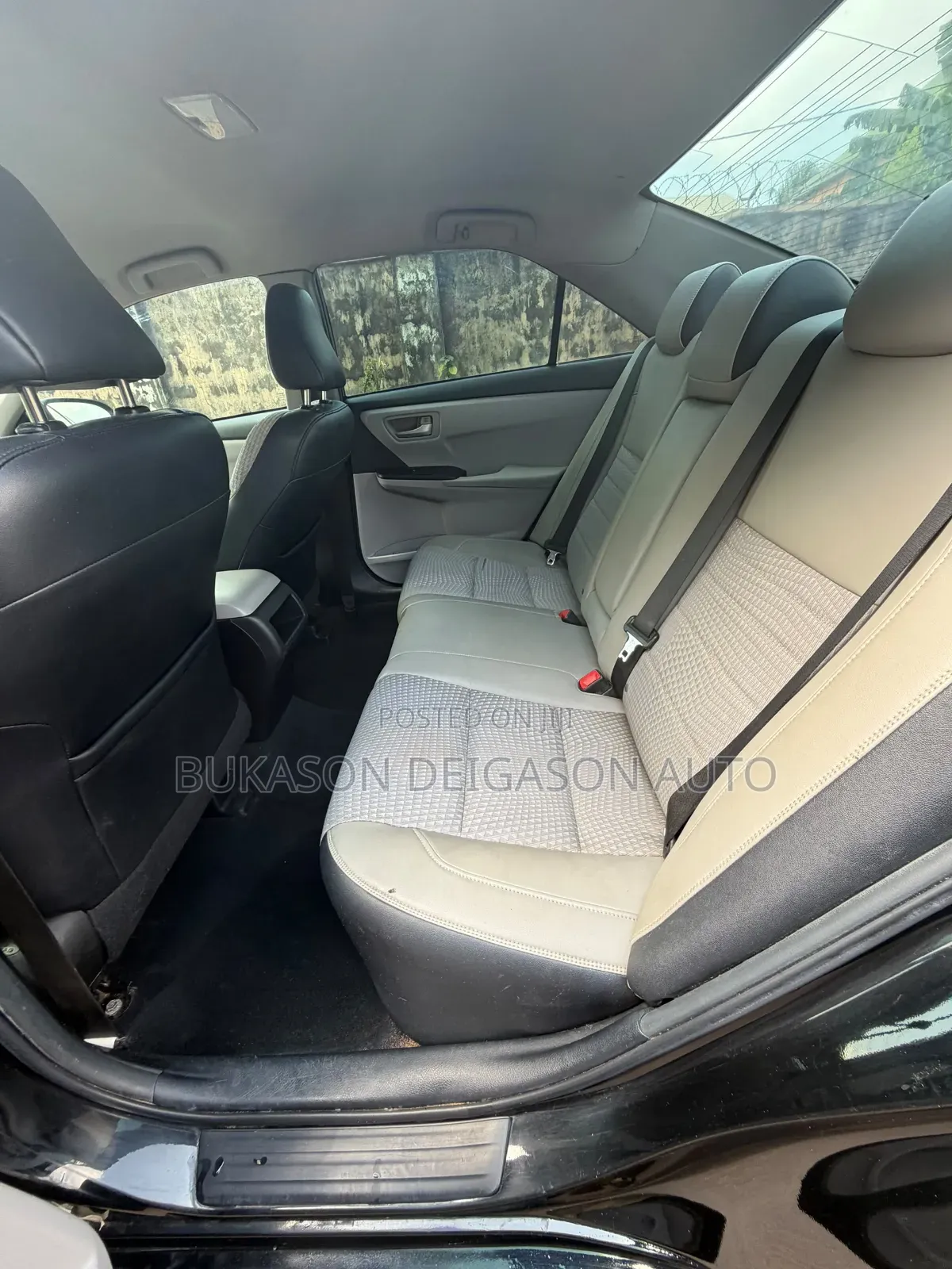 Toyota Camry SE 4dr Sedan (2.5L 4cyl 6A) 2015 Black