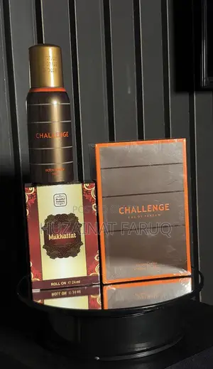 Perfume: Challenge, Spray:challenge Oil: Naseem
