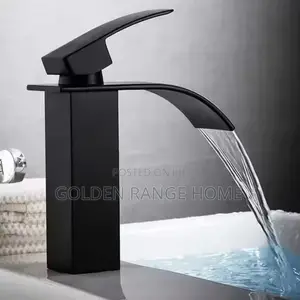 Black Basin Mixer Tap