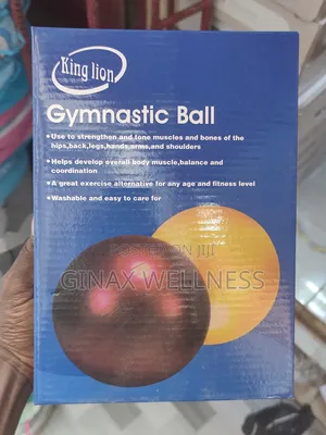 King Lion Birth Ball – Pregnancy Exercise, Labour & Yoga Fitness Ball