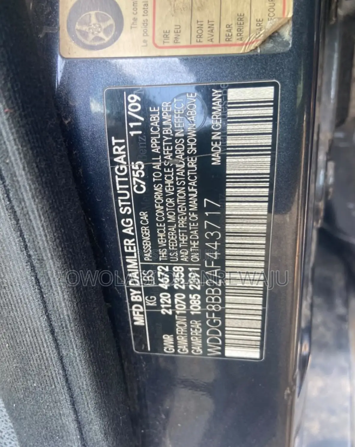 Mercedes-Benz GLK-Class 2010 Black