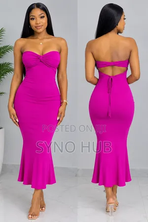 Pink Tube Dress