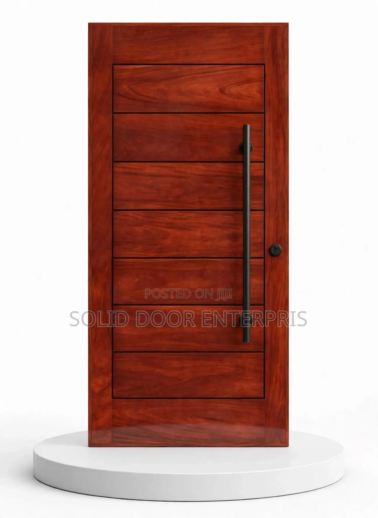 A Top-Grade Mahogany Flat Panel Door