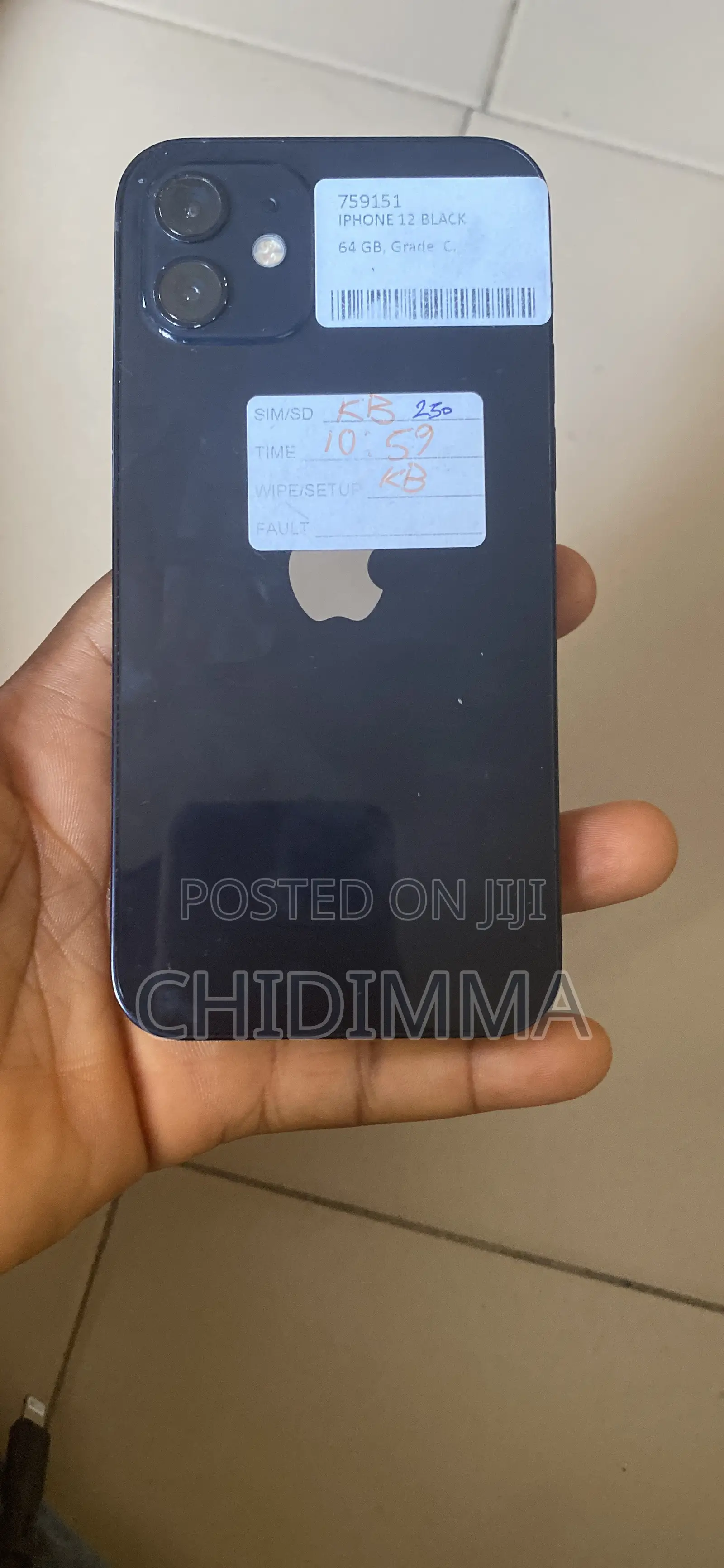 Apple iPhone 12 mini 64 GB Black