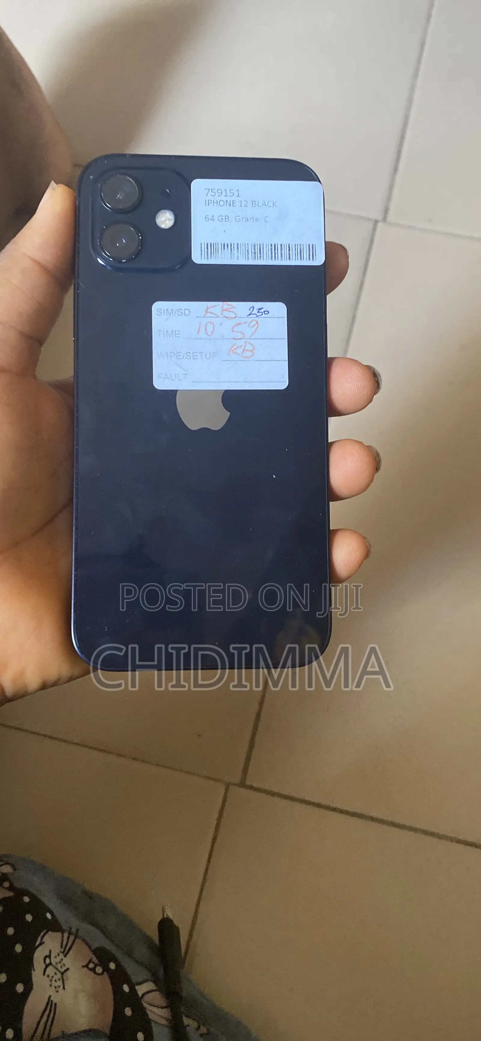 Apple iPhone 12 mini 64 GB Black