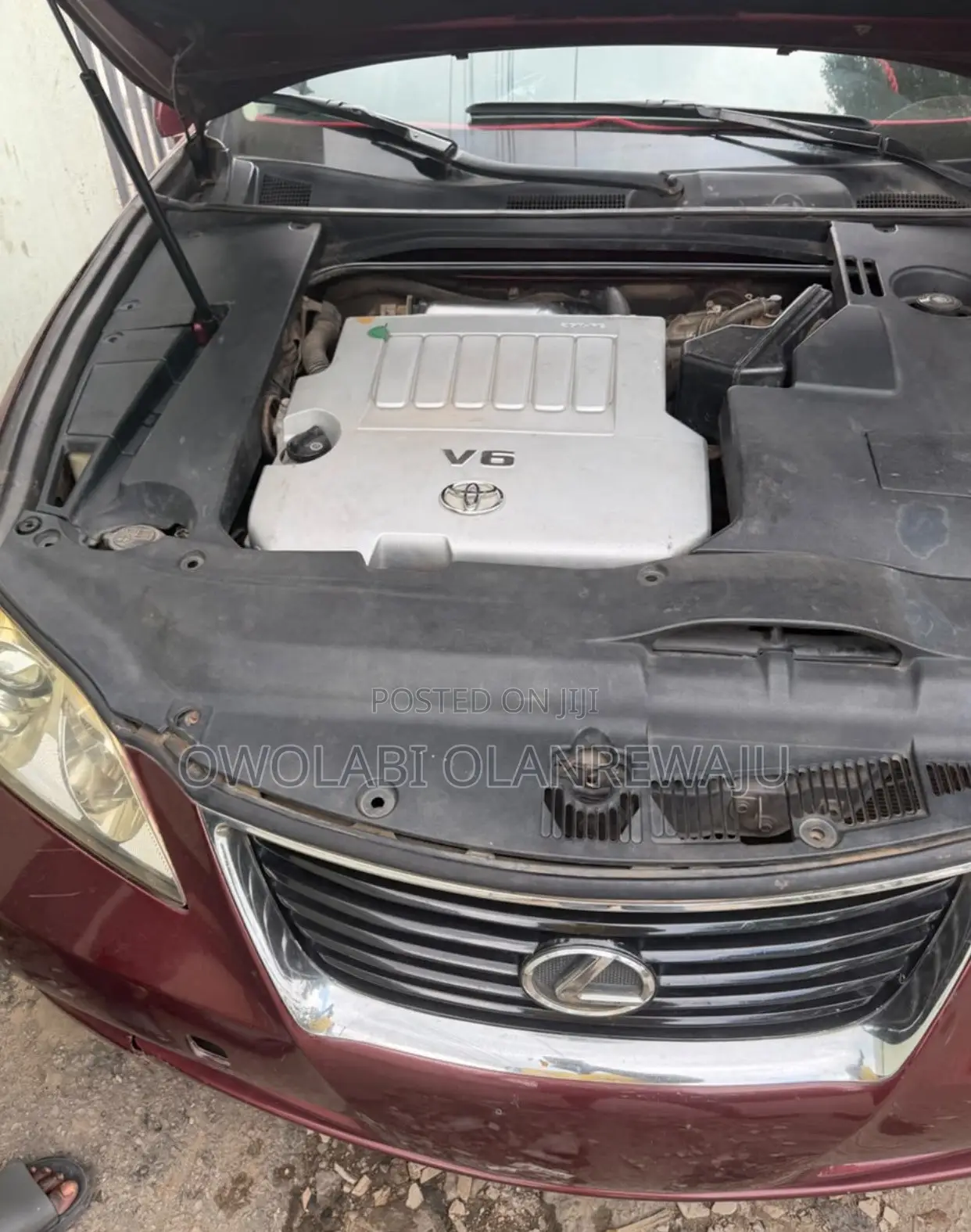Lexus ES 350 2008 Red