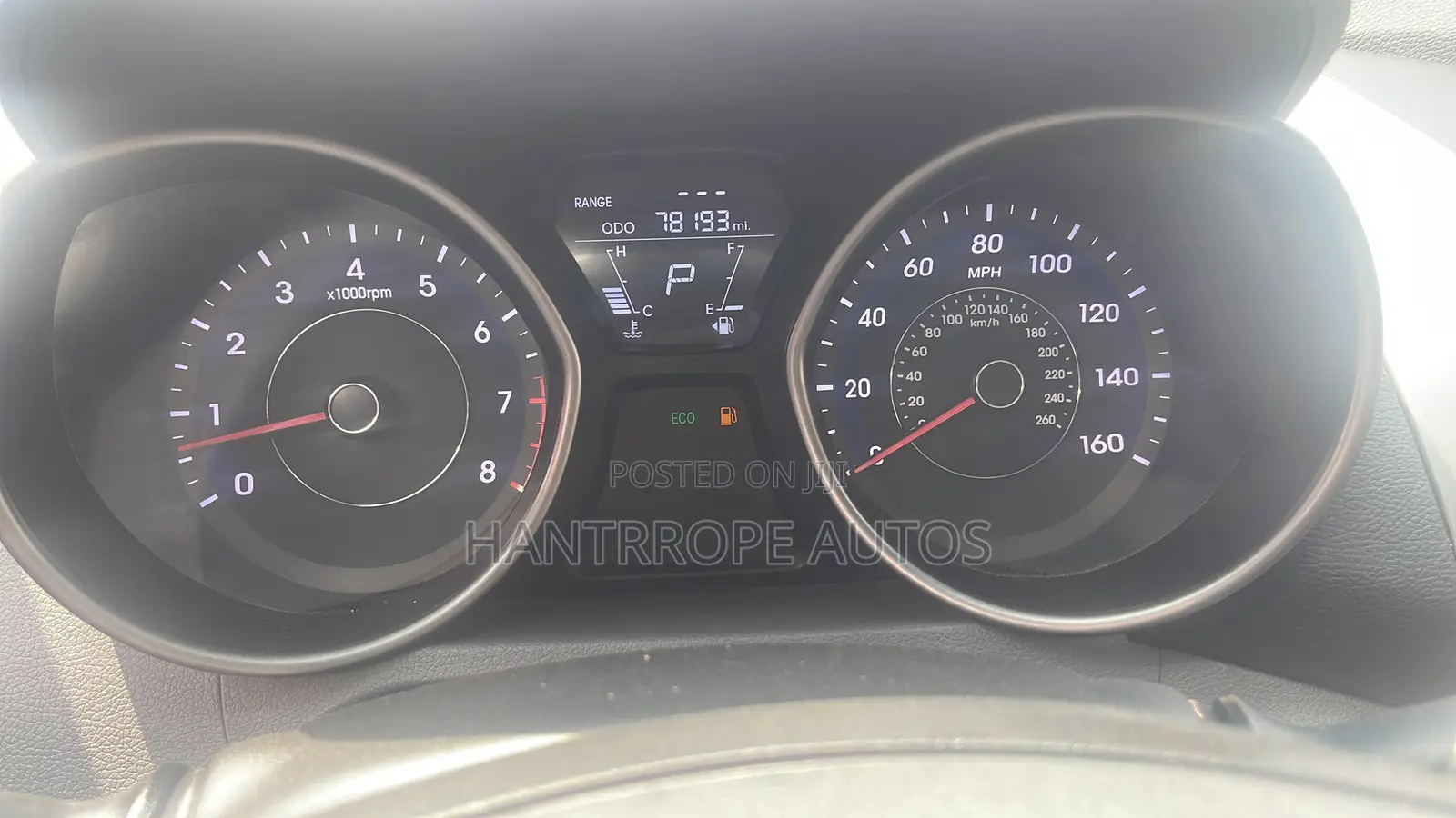 Hyundai Elantra 2013 Black