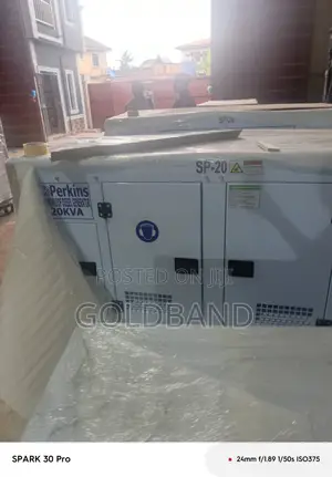 Perkins 20kVA Silent Power Generator With 2-Year Warranty