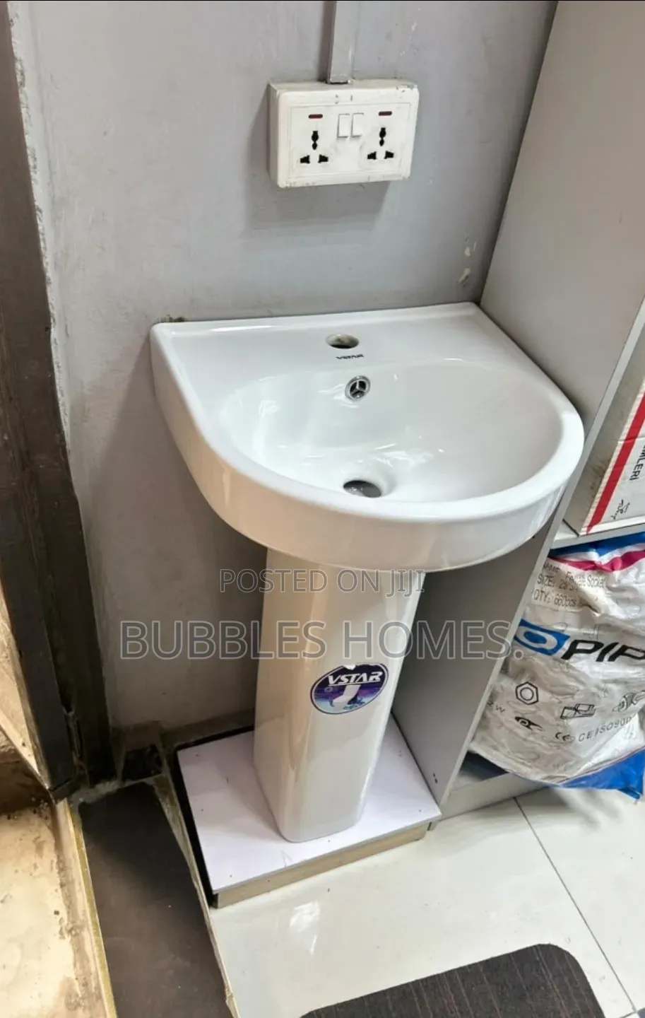 Basin With Pedestal