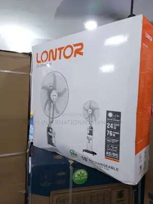 Lontor 18-Inch Rechargeable Water Mist Fan CTL-CF046R-18