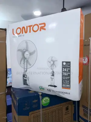 Lontor CTL-CF046R-18 Rechargeable Fan for Modern Homes