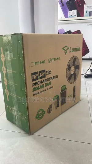 Lumin Standing Rechargeable 16 Inch Fan