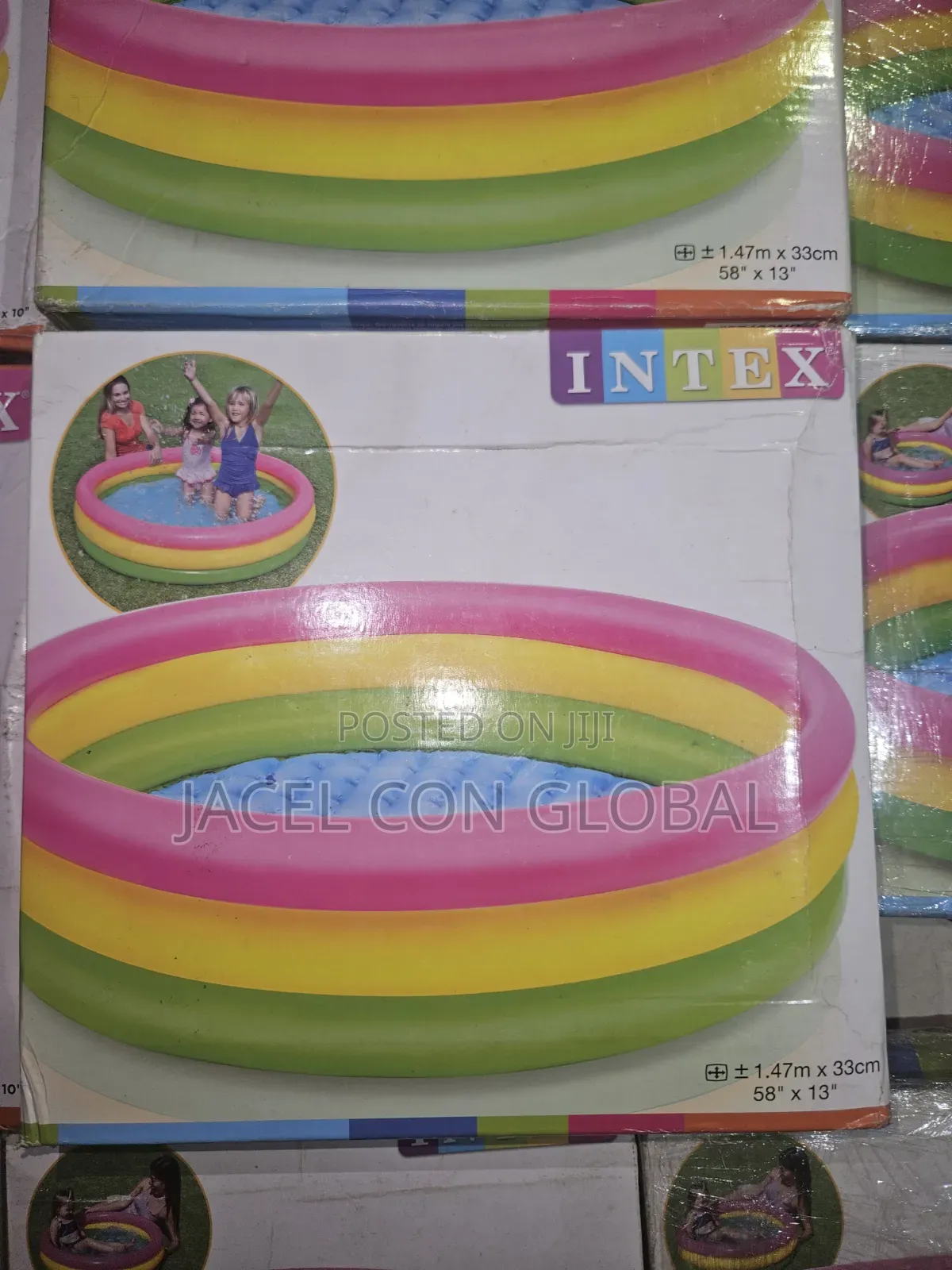 Inflatable Swimming Pool [ RINGS DESING ]